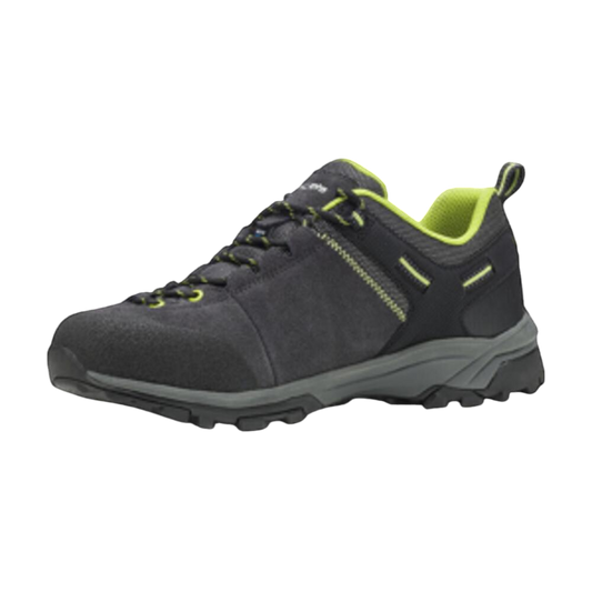 Trezeta Raider WP Waterproof Hiking Shoes in Dark Grey Lime Color