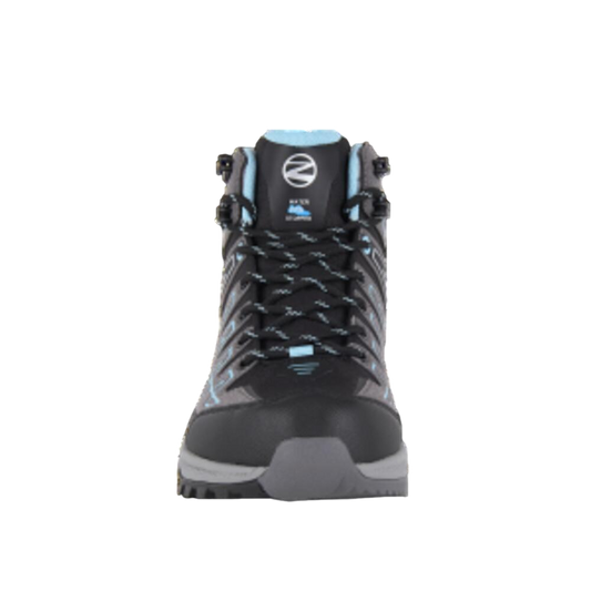 Trezeta Thunder Mid Women's Waterproof Hiking Shoes in Dark Grey Azure