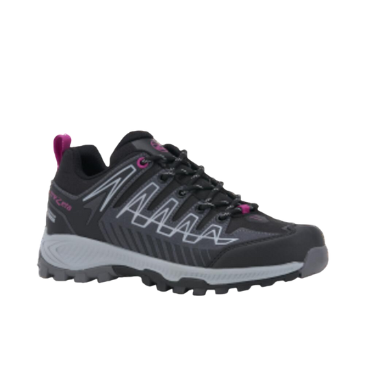 Trezeta Thunder W's WP Waterproof Hiking Shoes, Dark Grey Fuchsia