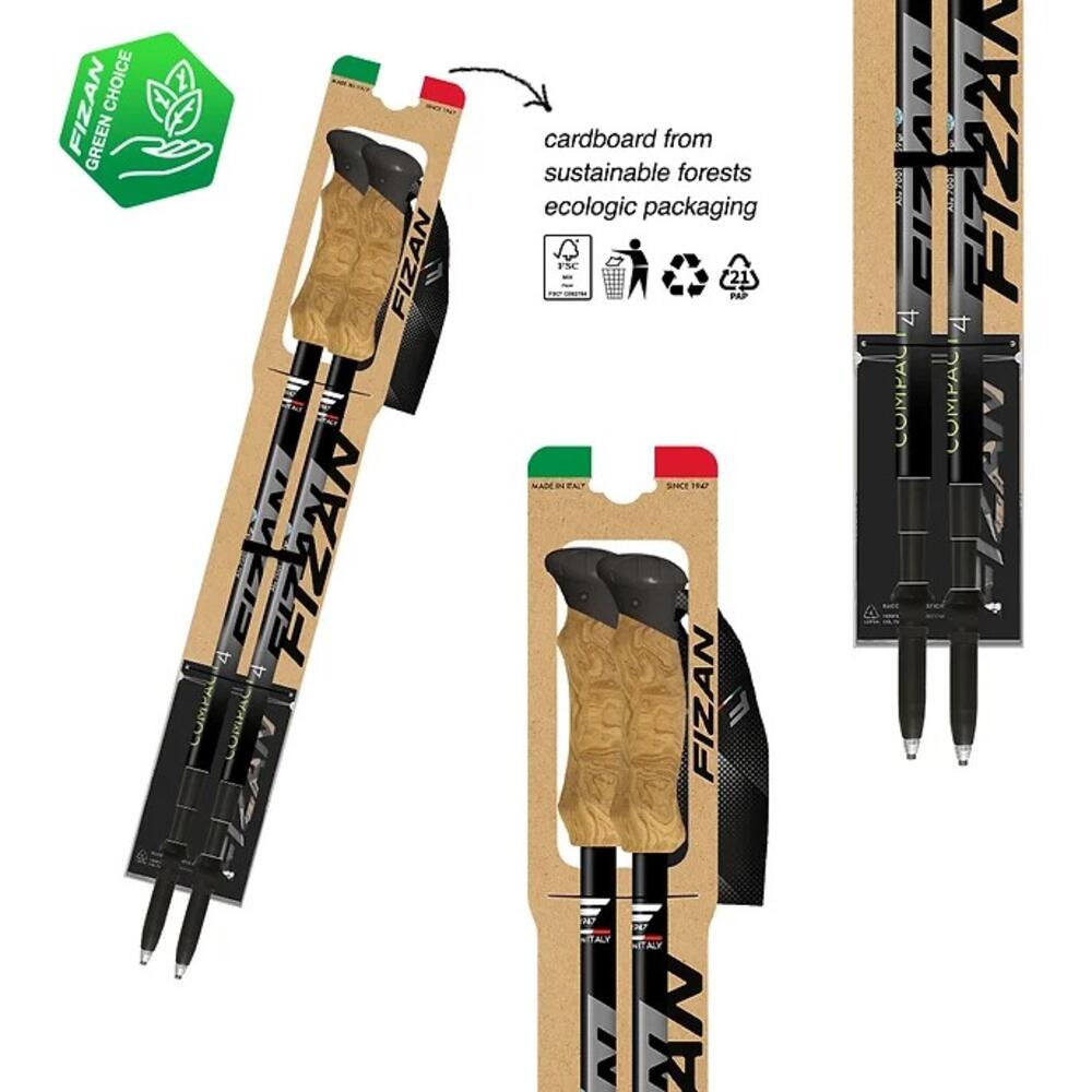 Fizan Compact 4 Collapsible Trekking Poles