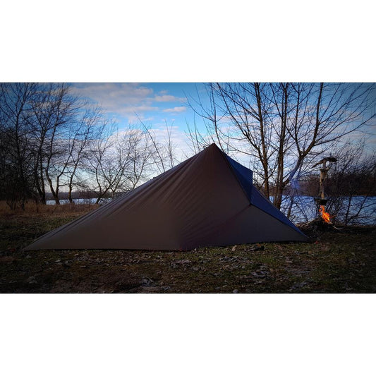 Bushmen Ultralight Tarp 3x3 Dark Olive