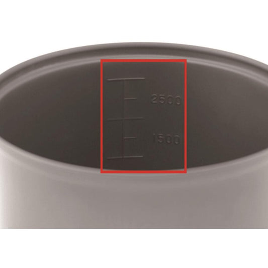EVERNEW Titanium UL Pot Set Sm (0.6L and 0.9L)