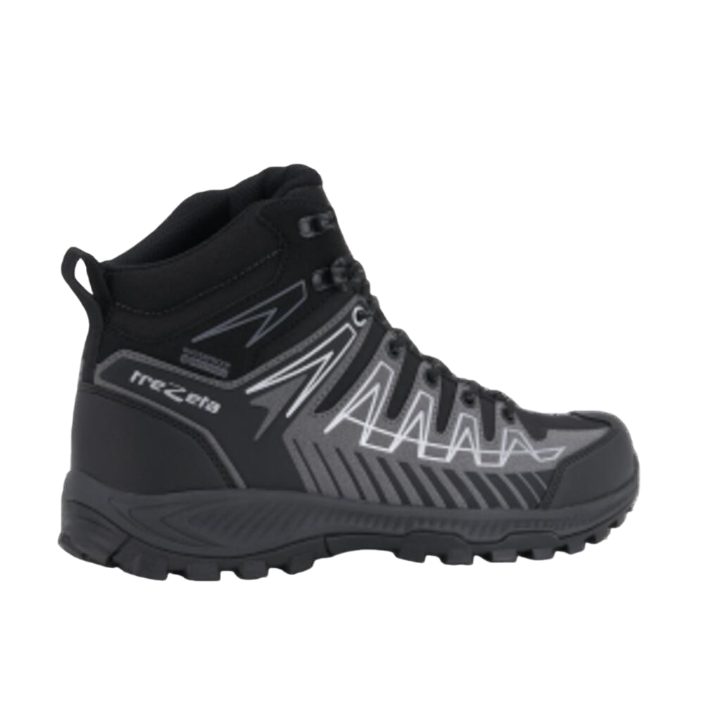 Trezeta Thunder Mid WP Waterproof Hiking Boots Black Grey