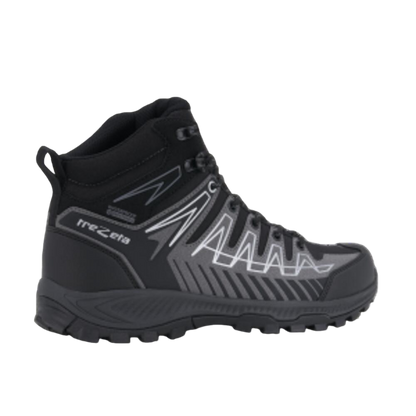 Trezeta Thunder Mid WP Waterproof Hiking Boots Black Grey
