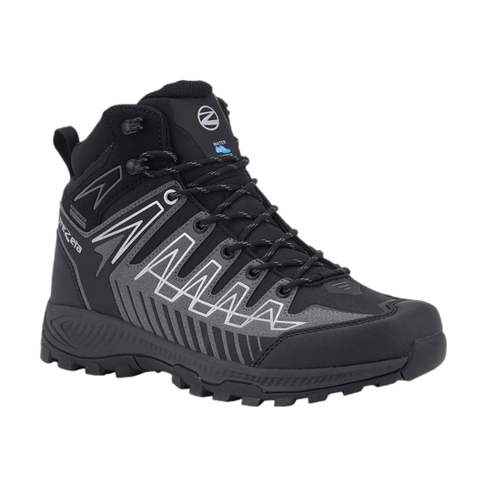 Trezeta Thunder Mid WP Waterproof Hiking Boots Black Grey