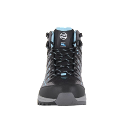 Trezeta Thunder Mid Women's Waterproof Hiking Shoes in Dark Grey Azure