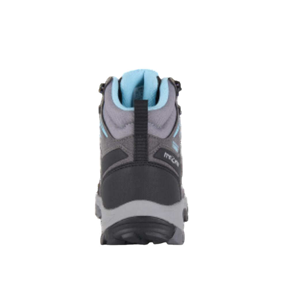 Trezeta Thunder Mid Women's Waterproof Hiking Shoes in Dark Grey Azure