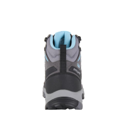 Trezeta Thunder Mid Women's Waterproof Hiking Shoes in Dark Grey Azure