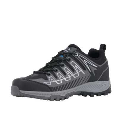 Trezeta Thunder WP Waterproof Hiking Shoes in Black Grey