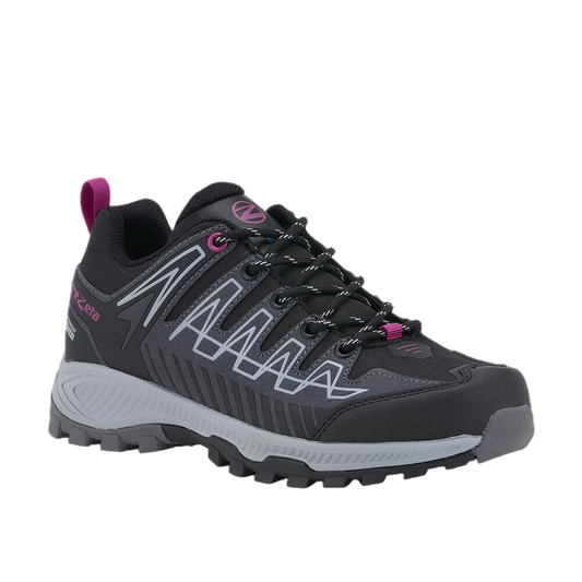 Trezeta Thunder W's WP Waterproof Hiking Shoes, Dark Grey Fuchsia