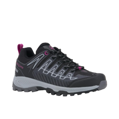 Trezeta Thunder W's WP Waterproof Hiking Shoes, Dark Grey Fuchsia
