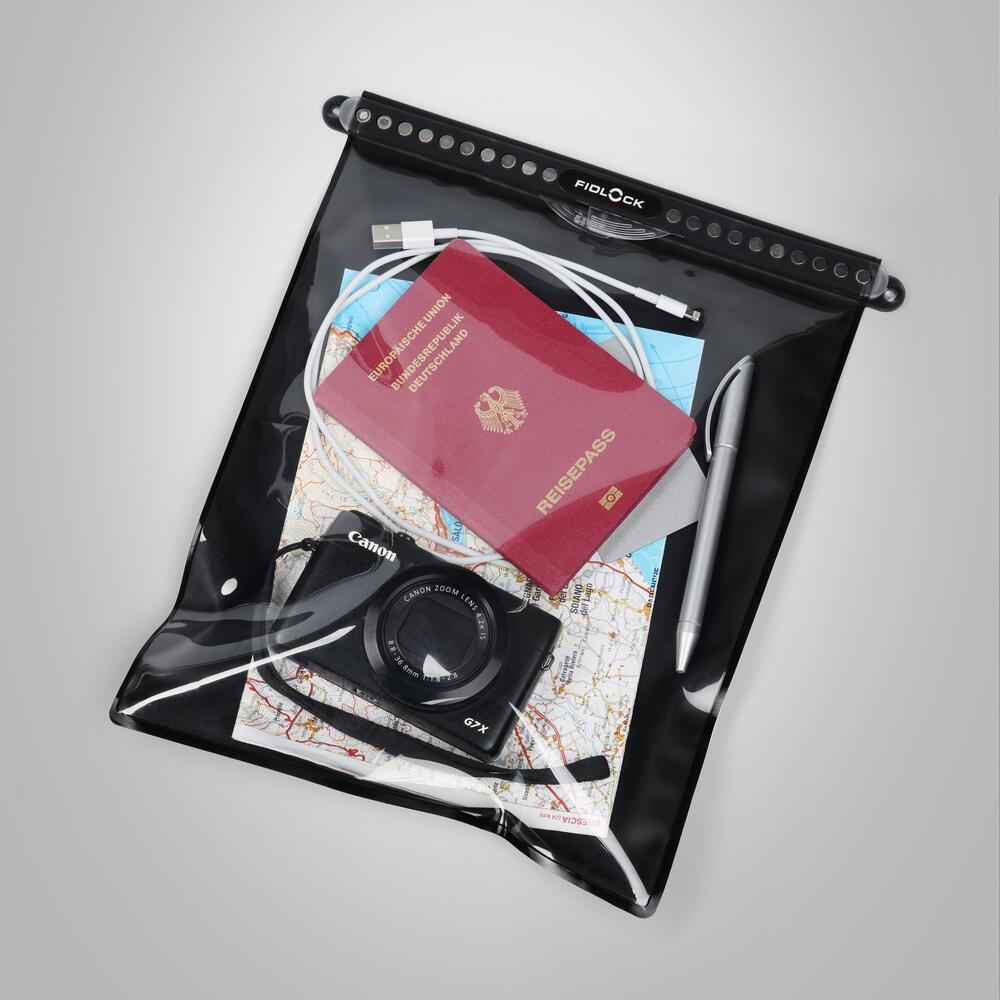 Fidlock Dry Bag - Mega - Black/Transparent
