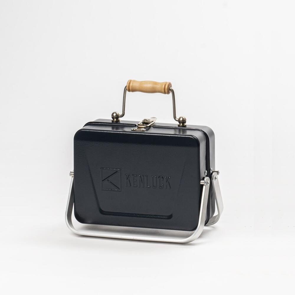 Kenluck Mini Grill / BBQ - Hammertone Gloss Blue