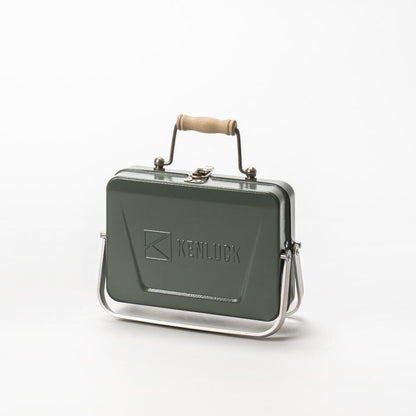Kenluck Mini Grill / BBQ - Hammertone Gloss Green