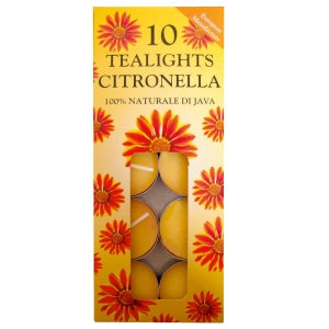 Prices Citronella Tealights x10 - Carton Size 10