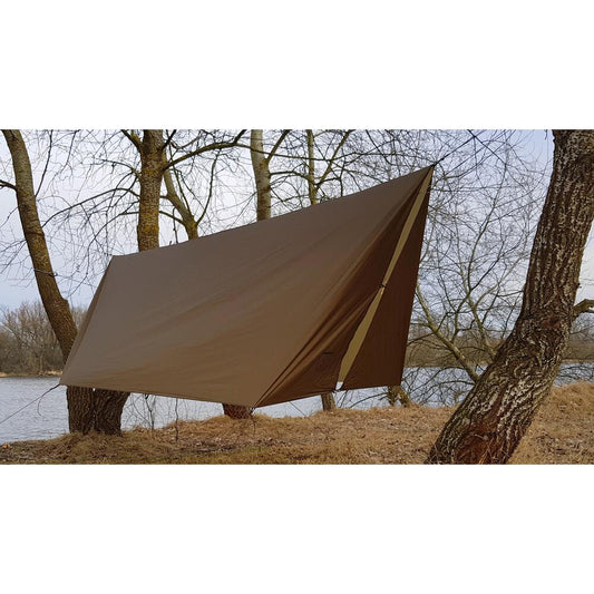 Bushmen Ultralight Tarp 3x3 Dark Olive