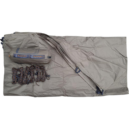 Bushmen Ultralight Tarp 3x3 Dark Olive