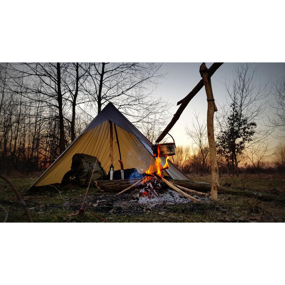 Bushmen Ultralight Tarp 3x3 Dark Olive