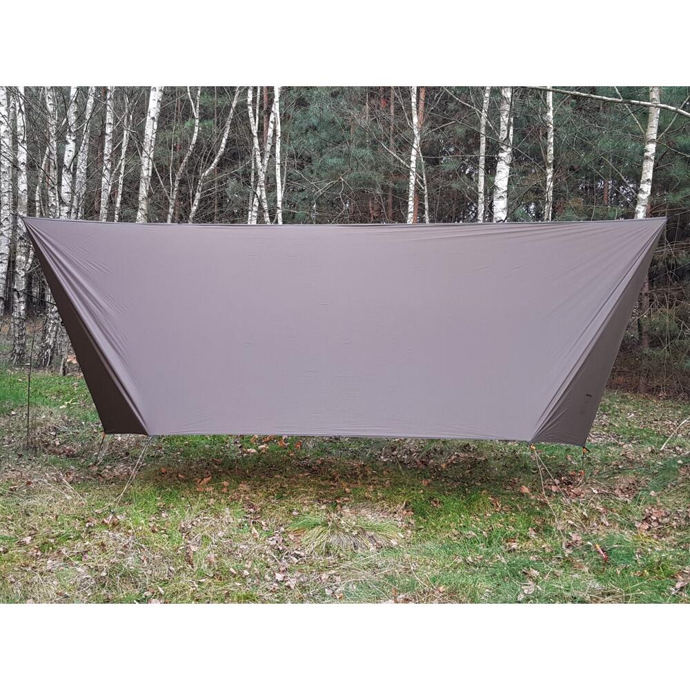 Bushmen Ultralight Tarp 4x3 Dark Olive