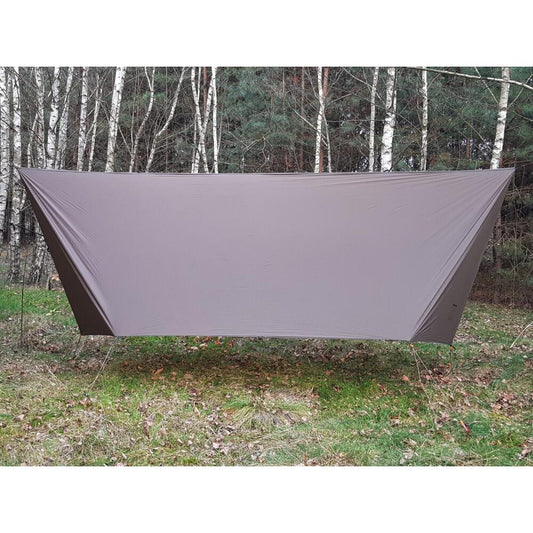 Bushmen Ultralight Tarp 4x3 Dark Olive