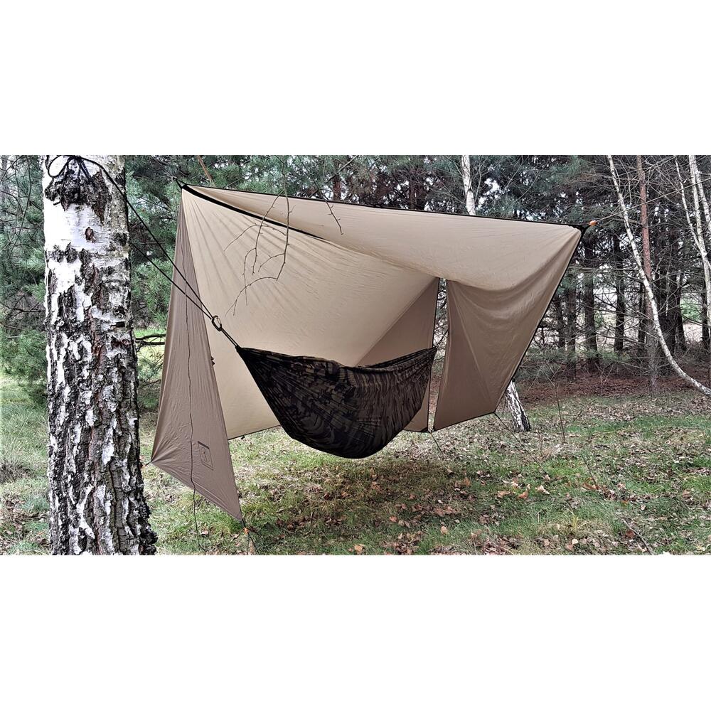 Bushmen Ultralight Tarp 4x3 Dark Olive