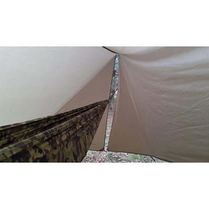 Bushmen Ultralight Tarp 4x3 Dark Olive