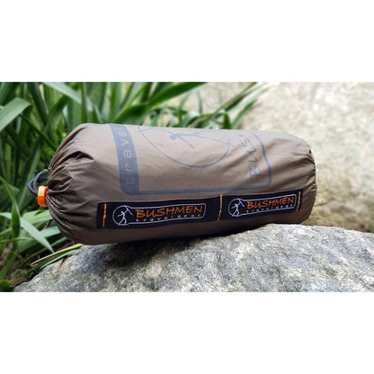 Bushmen Ultralight Tarp 4x3 Dark Olive