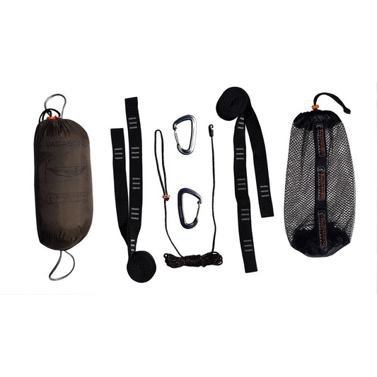 Bushmen Vagabond Hammock Set - Dark Olive