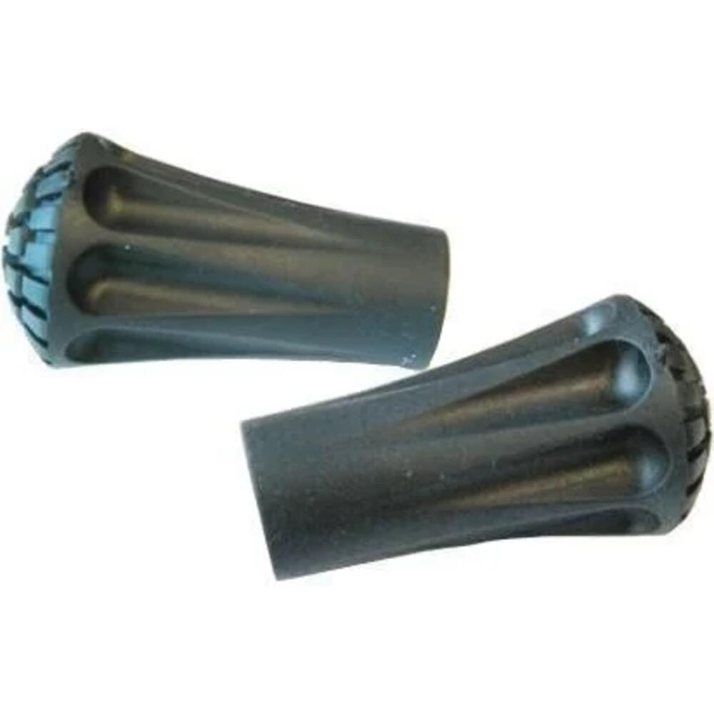 Fizan Race Rubber Pavement Tip w/Steel Ring (Pair)