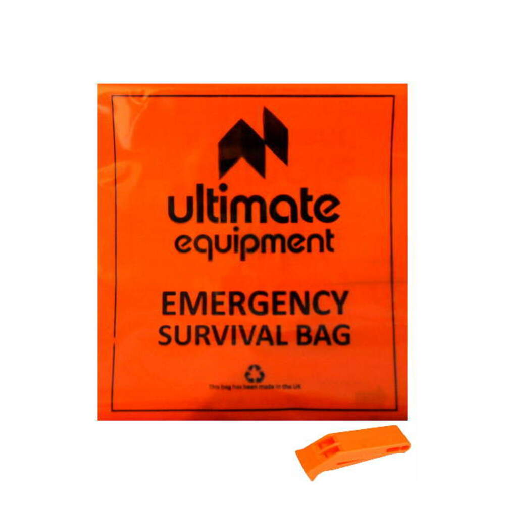 Ultimate Equipment Survival Bag and Whistle