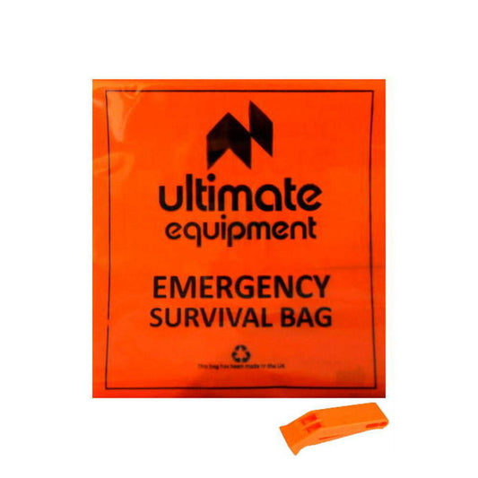 Ultimate Equipment Survival Bag and Whistle