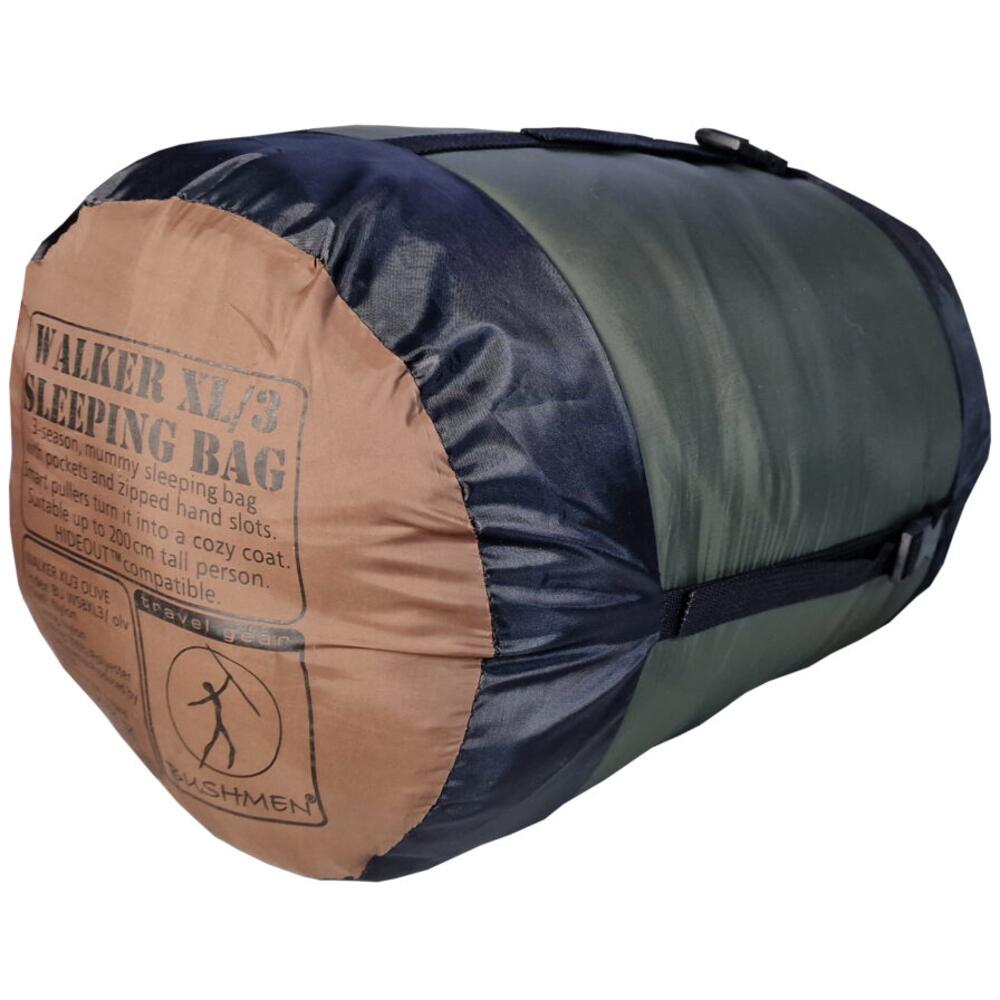 Bushmen WALKER 3XL - Sleeping Bag - Olive